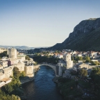 Historical reason why some parts of Croatia are split by Bosnia